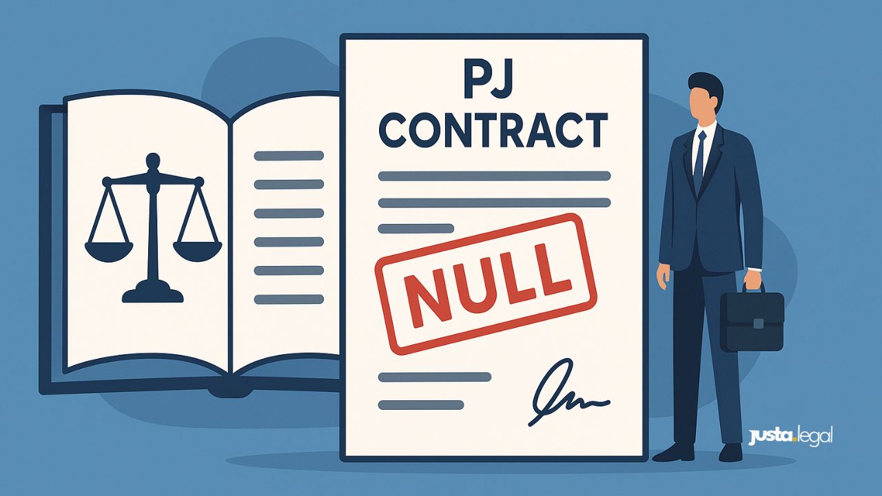 Aplicação do artigo 9º da CLT para nulidade de contrato PJ