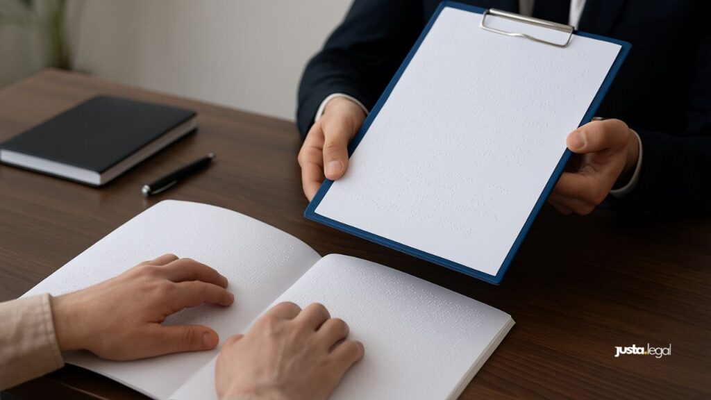 Projeto de lei garante fornecimento de contrato em braile para consumidor com deficiência visual