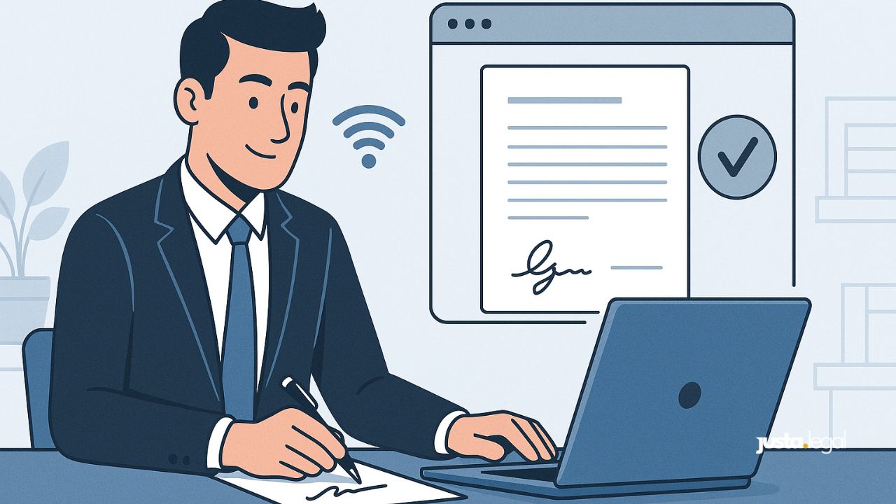 Reconhecimento de firma pela internet para empresas e profissionais